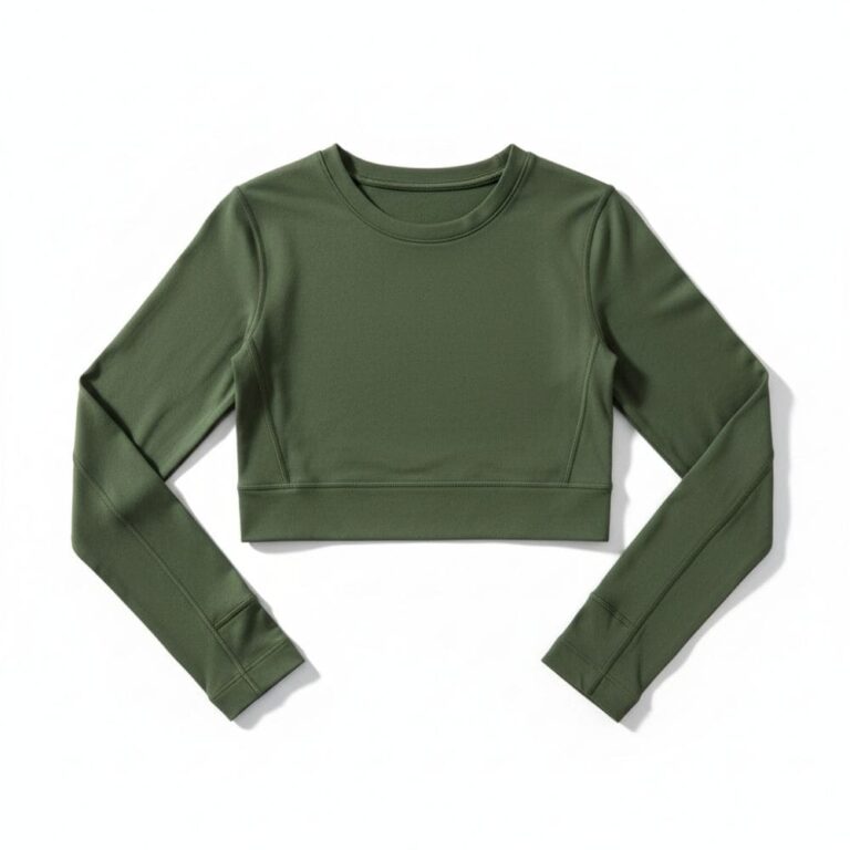 Women’s Cropped Gym Top